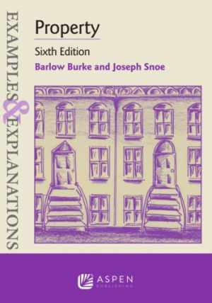 Property (Examples & Explanations) – Paperback, by Burke Barlow; Snoe – Good
