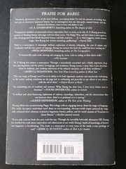 Babel Barnes & Noble Exclusive Paperback by R.F. Kuang