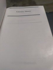 Blackwell Anthologies Ser.: Literary Theory : An Anthology by Michael Ryan…