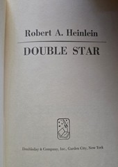 Double Star by Robert A. Heinlein 1956, 1st Edition, Hardcover No Dust Jacket