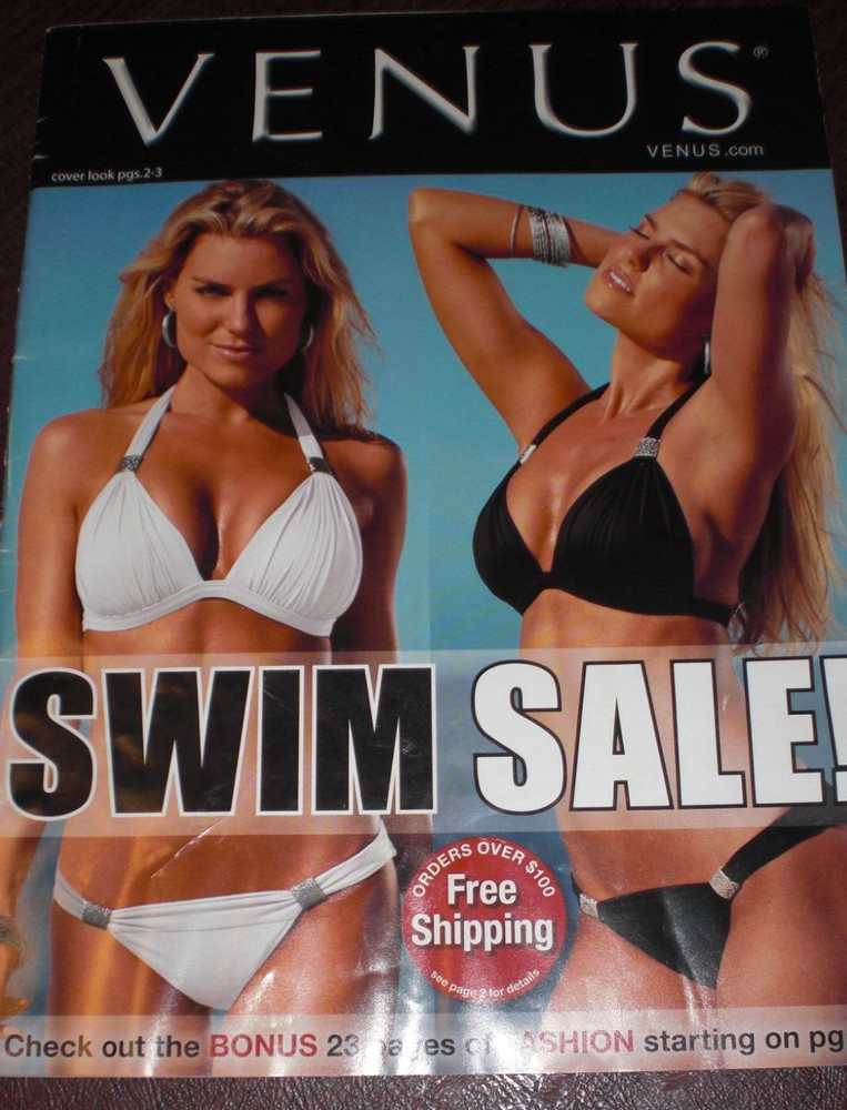 2011 VENUS MAILER SWIM SALE ISSUE-THE 2011 SWIM COLLECTION – 83 PAGES ONLY $1.99