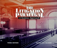 The Litigation Paralegal A Sys – GOOD