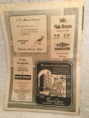April 1948 Issue of Know Rochester NY 24 Pages of What’s Happening With Many Ads