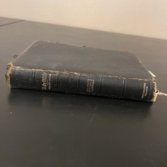 Antique 1929 Holy Bible Teachers Edition Leather Bound Pronouncing Nelson