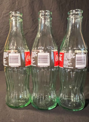 1996 Coca-Cola Classic 8 oz Green Bottle – Mini green glass