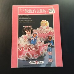 Mother’s Lullaby Crochet Pattern FCM233 1990 Music Box Doll Pillow Doll