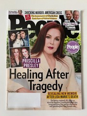 PRISCILLA PRESLEY MEMOIR * CHARLIE KIRK MURDER September 29 2025 PEOPLE MAGAZINE