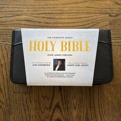 The Complete Audio Bible King James Version CD Set Jon Sherberg James Earl Jones