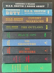 The 9 PRESIDENTIAL AGENT Novels. W.E.B. Griffin, B. Andrews + J. Wilson. HB w/DJ