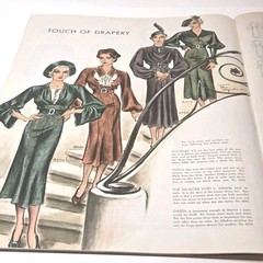 Vtg McCalls’s Mag Jan. 1936 30s Color Ads Fashion Plates Homes Nostalgia READ
