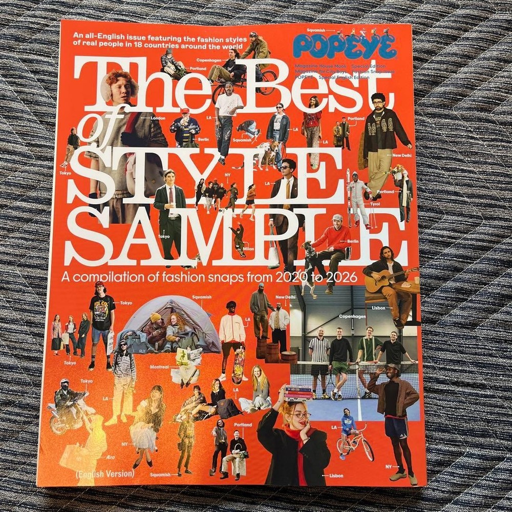 POPEYE Special English Edition The Best of STYLE SAMPLE Japan New From Japan