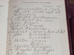 1902 Signed Woman’s Diary Jan 1 through Dec 31 Mattie Whitmer Pennsylvania