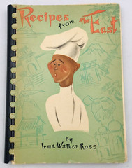 Vintage 1958 Recipes from the East Cookbook by Irma Walker Ross 5.25″ x 7.5″
