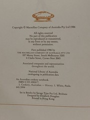 An Australian Cookery Notebook by Paula White HB Distinctly Australian Fare
