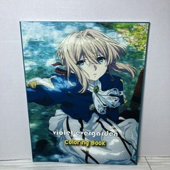 Violet Evergarden Coloring Book 30+ Pages Anime Art High Quality New