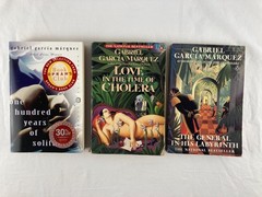3 by Gabriel Garcia Marquez Love in the Time of Cholera Hundred Years Labyrinth