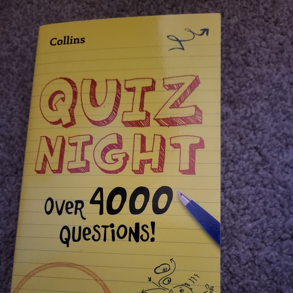 Collins Quiz Night by Collins (2012, Uk-B Format Paperback)