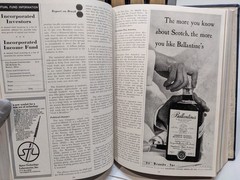 The Atlantic Monthly Various Issues from 1950 to 1959 Hardbound Ex-Library