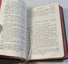Rare Pocket Size Musson Common Prayer Canada Hymn Book Leather Gold Gilded Edge