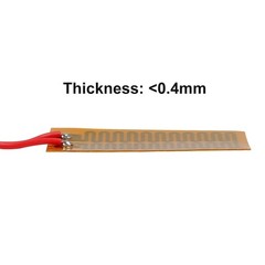 Durable 12V Polyimide Heater Film 25mm x 50mm – 6pcs Lightweight Heating Element