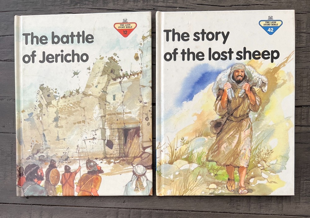 The Battle of Jericho & The Story of the Lost Sheep Children Books Hardcover