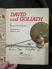 David and Goliath; A Little Golden Book 1974 VTG