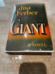 Giant Edna Ferber 1952 First Edition HC W/ Dust Jacket Doubleday