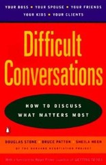 Difficult Conversations: How to Discuss What Matters Most – ACCEPTABLE