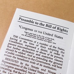 US Pocket Constitution & Amendments, Declaration of Independence, Bill of Rights