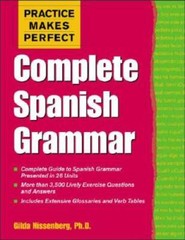 Practice Makes Perfect: Complete Spanish Grammar – Paperback – GOOD