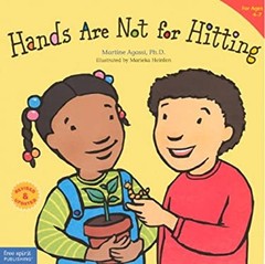 Hands Are Not for Hitting Library Binding Martine Agassi