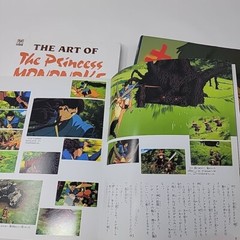 Lot of 3 Princess Mononoke Film Art Books Miyazaki Japanese