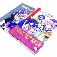 Tsunako Conserves Art Book Gamers Limited Edition w/ Box Rough Sketch Book Anime