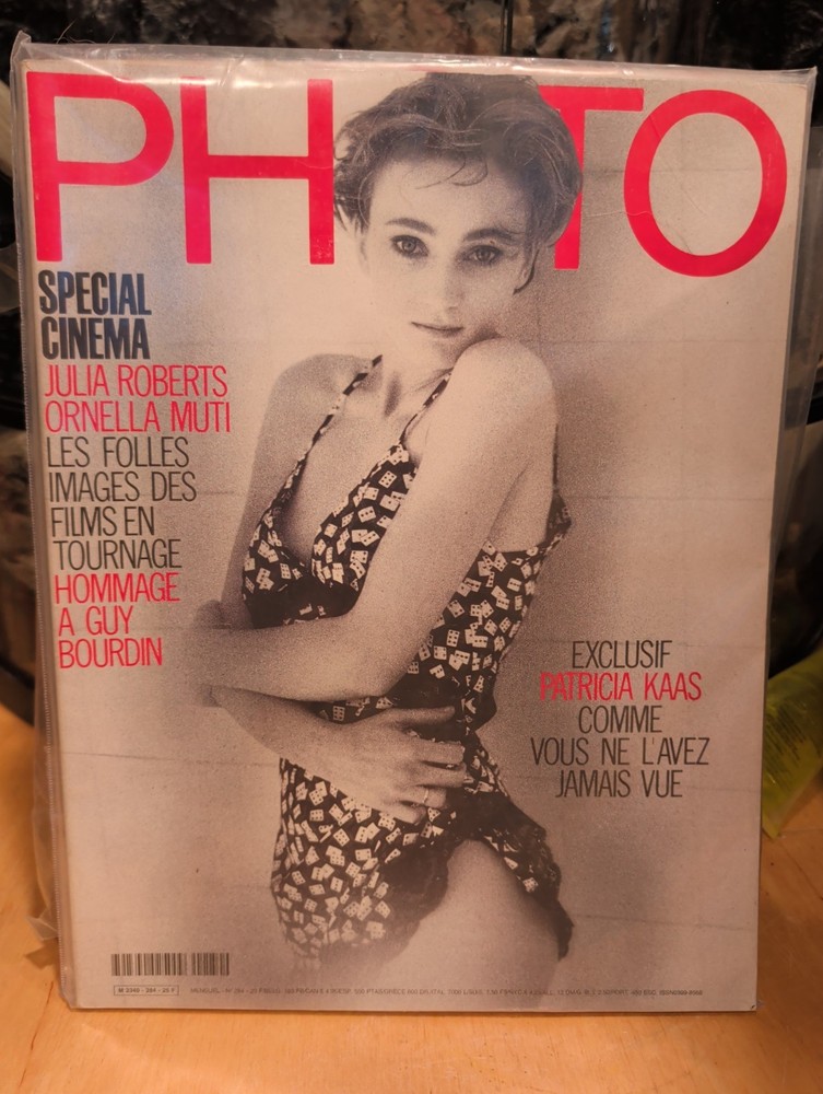 MAY 1991 PHOTO MAGAZINE, CINEMA SPECIAL, PATRICIA KASS, JULIA ROBERTS, ORNELLA