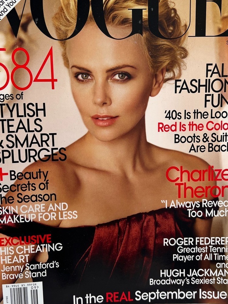 VOGUE Magazine 2009 SEPTEMBER Charlize Theron 584 PAGES