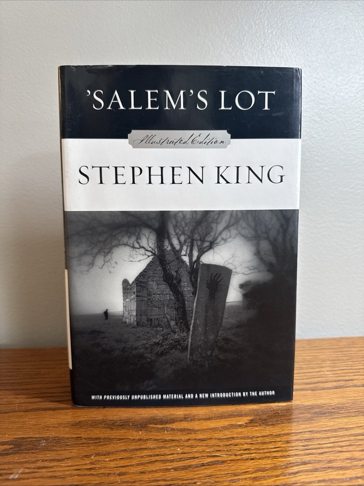 Stephen King Salem’s Lot Illustrated Edition Knopf Hardcover Excellent Condition