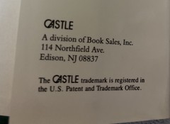 Tales of Old Florida Castle 1987 Edited by Frank Oppel & Tony Mendel HC with DJ