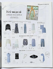 Vol. 7/2025 Burda Style Magazine Ukrainian Edition July Summer Fashion Clothes H
