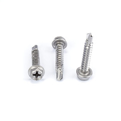 #8 Size, 1″ Length (25Mm) – Self Tapping/Drilling Screw – 410 Stainless Steel Sc
