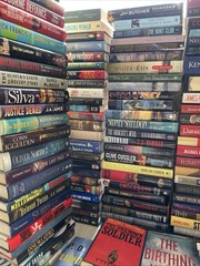 10 Pounds Assorted Fiction Hardcover PBK Books Mass Market Various Genres Good
