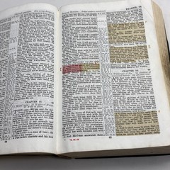 The Marked Reference Bible, Chain Of Reference System Zondervan 1964 Leather