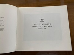 Royal Copenhagen 1930 Catalog Reprint 216 Pages Vase & Figurine Collector Item