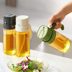 P&M Essentials+ 16oz 2 in 1 Olive Oil Dispenser for Kitchen – Available in Black