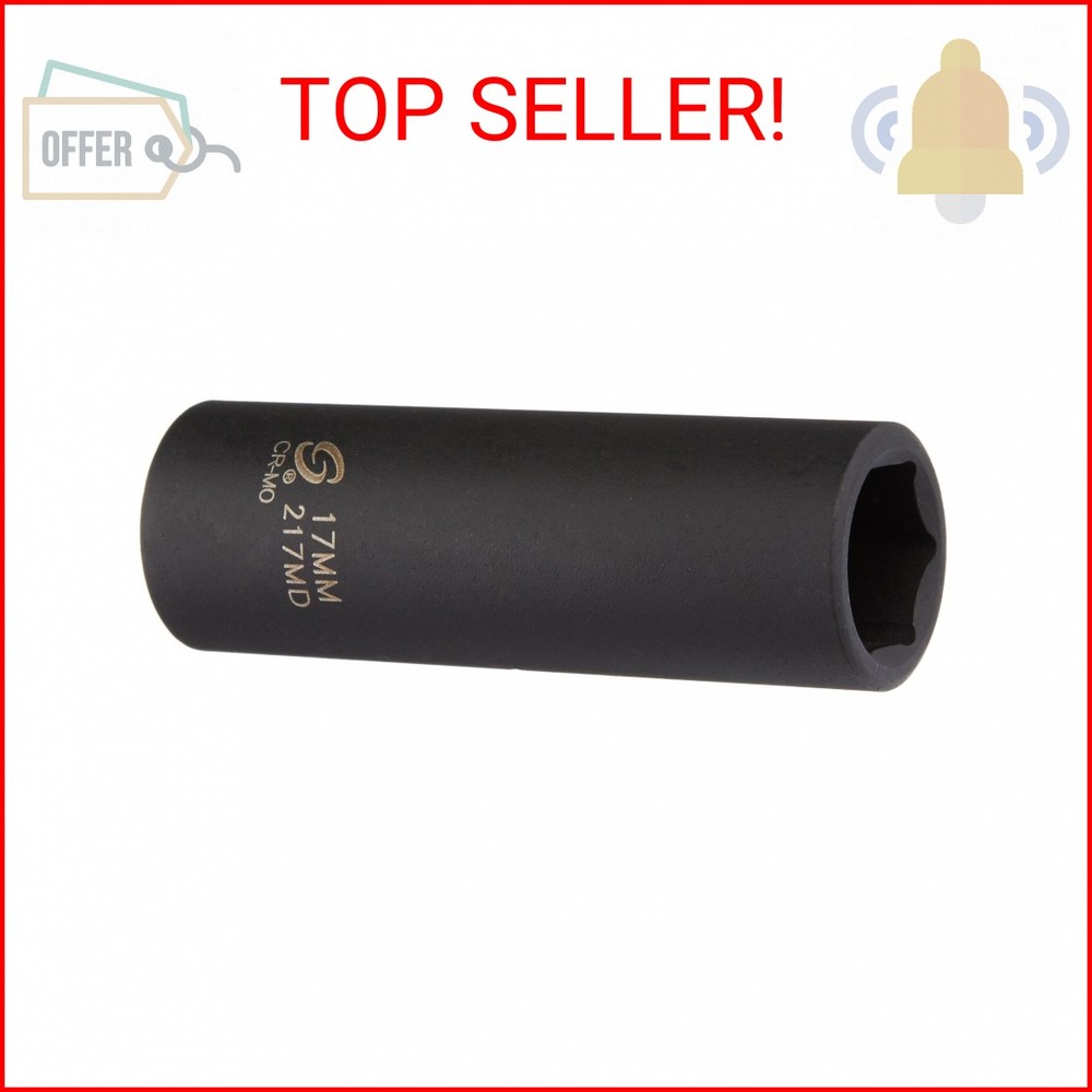 Sunex 217MD 1/2″ Drive 17-Mm Deep Impact Socket