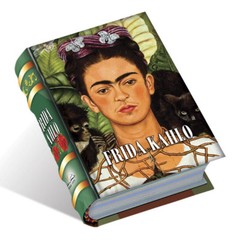 Frida Kahlo miniature book in spanish easy to read lujo pasta dura 440 paginas
