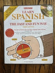 Barton’s Learn Spanish The Fast and Fun Way, 3rd. Edition CD and Book Set