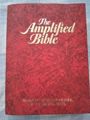 The Amplified Bible Giant Print Lockman Foundation Large Easy to Read AMP Bible