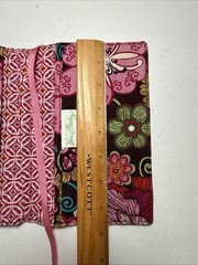 VERA BRADLEY Quilted Fabric Journal BOOK COVER 5.25”x7.75” Retired