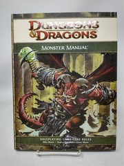 Dungeons & Dragons: Players Handbook & Monster Manual 4th Edition Hardcover Lot