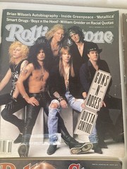 Rolling Stone ~ Guns N’s Roses & Axl Rose ~ Issues 612, 539, 627, & 558